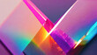 Kristallprismas, regenbogen, close up, hintergrund, Kristall, schatten, reflex, textur, bokeh, neon, 90s, retro, cyber, glow, glänzend, y2k