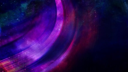 Wall Mural - cosmic gradient wave abstract background