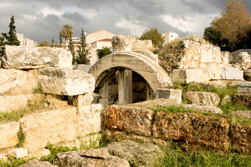  The Ancient Cemetery and Archaeological site of Kerameikos in Athens, Greece