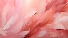 Peach Fuzz Paint Strokes In Pink And Peach Fuzz Shades Background Color 2024 Abstract Backdrop