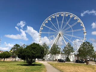 Torquay Devon Ferris wheel