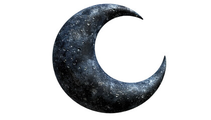 Crescent moon transparent background