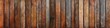 Vintage Brown Wood Wall Pattern: Seamless Background Panorama