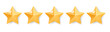 Star Rating Review Icon Isolated
