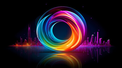 Wall Mural - Abstract graphic poster web page PPT background, abstract background