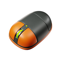 Sticker - Premium mouse technology icon 3d rendering on isolated background