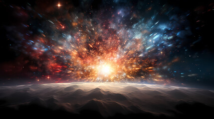Wall Mural - Technology abstract graphic poster web page PPT background, technology background