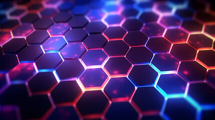 Wall Mural - Technology abstract graphic poster web page PPT background, technology background