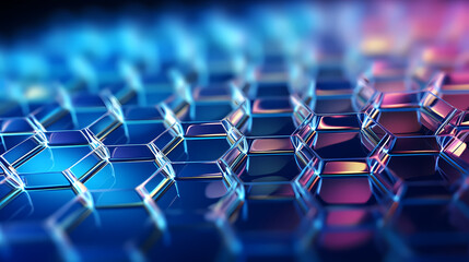 Wall Mural - Technology abstract graphic poster web page PPT background, technology background