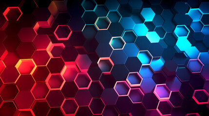 Wall Mural - Technology abstract graphic poster web page PPT background, technology background