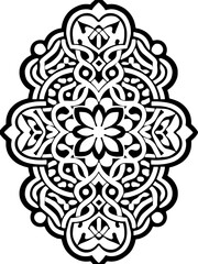Poster - Vintage persian pattern ornament