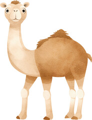 Aufkleber - Camel created with Generative AI technology