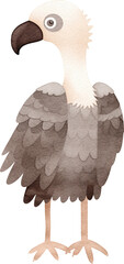 Fototapete - Vulture created with Generative AI technology
