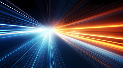 Wall Mural - Technology abstract graphic poster web page PPT background, technology background