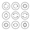 © avaicon - Refresh icon vector. Reload sign and symbol. Update icon.