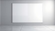 © LANGSSI - Gallery of Tranquility: Empty White Frame as a Focal Point