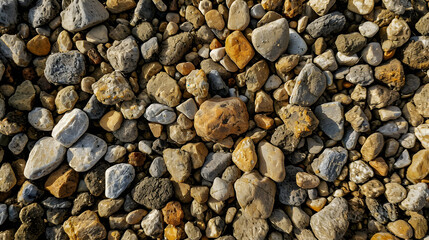 Canvas Print - gravel texture background