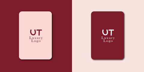 UT Logo design vector in Chinese letters