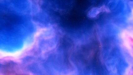 nebula gas cloud in deep outer space
