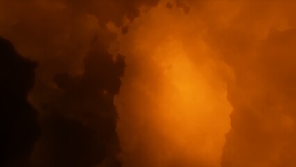 nebula gas cloud in deep outer space
