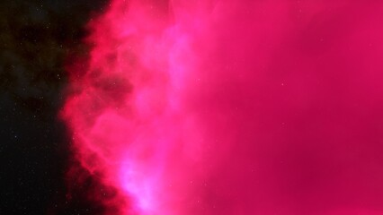 nebula gas cloud in deep outer space
