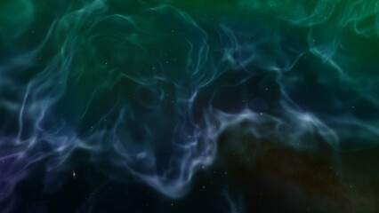 nebula gas cloud in deep outer space
