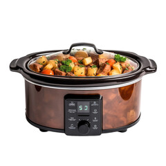 Wall Mural - Crock pot isolated on transparent background