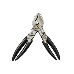 Wall Mural - Diagonal pliers isolated on transparent background