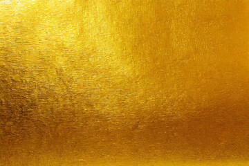 Wall Mural - Gold background or texture and gradients shadow.