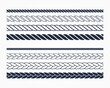 Set of Rope vector icon illustration design