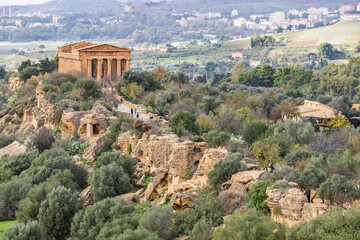 Sticker - Valle dei Templi in Agrigento, Sicily