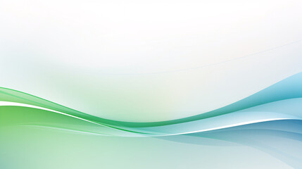 Wall Mural - Abstract green digital cyberspace background material with a sense of technology, art concept illustration with a sense of technology