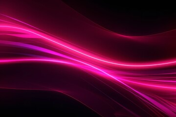 Wall Mural - Glowing abstract purple background with lines. Generative AI