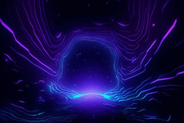 Wall Mural - Abstract ultraviolet background. Generative AI
