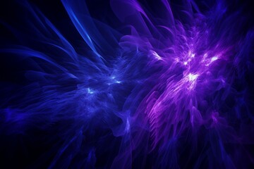 Wall Mural - Abstract ultraviolet background. Generative AI