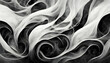 an alluring black and white smoky background wallpaper, capturing the essence of mystery and sophistication in a seamless blend