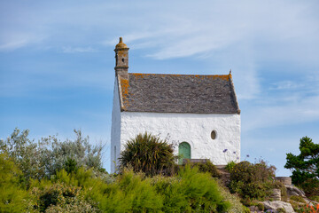 Wall Mural - The Sainte-Barbe chapel in Roscoff