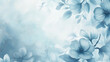 Beautiful soft blue flowers background