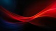Red wave spectrum with black background. 8k resolution