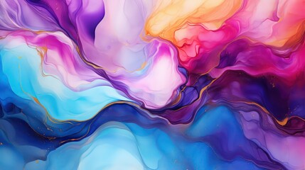 Poster - abstract colorful background