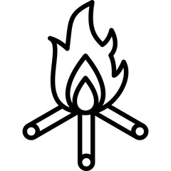 Poster - Bonfire Icon