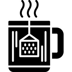 Sticker - Hot Tea Icon