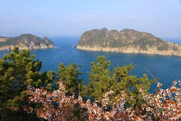 Poster - Nature of Geoje Island, South Korea