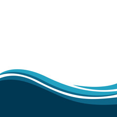 Footer Waves Shape