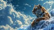 Tiger on the Mountain Top