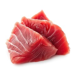 Wall Mural - Raw tuna Isolated