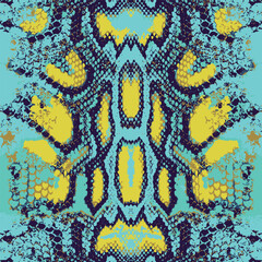 Poster - Snake skin pattern