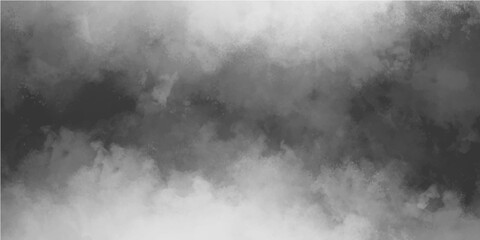 Wall Mural - White Black texture overlays design element,cloudscape atmosphere,brush effect realistic fog or mist smoke exploding,smoky illustration realistic illustration sky with puffy transparent smoke.soft abs