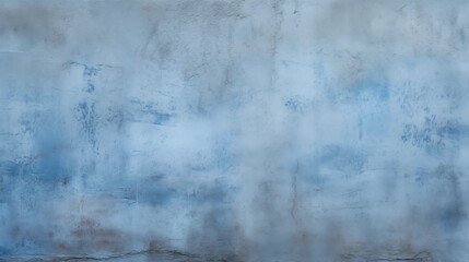 Beautiful abstract grungy blue stucco wall background in cold mood, Blue textured concrete background, generative ai