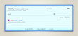 © Kamlesh Kungiri - Modern Bank Cheque Vector Illustration with Copy Space